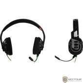 Наушники с микрофоном Plantronics RIG 300 HX черный/зеленый 1.5м мониторные оголовье (211835-05)