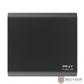 PNY Pro Elite 500GB External SSD, USB 3.1 Gen 2, Read/Write: 865 / 875 MB/s
