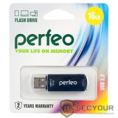 Perfeo USB Drive 16GB C06 Black PF-C06B016