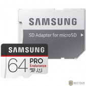 Micro SecureDigital 64Gb Samsung Pro Endurance Class 10 MB-MJ64GA/RU {MicroSDXC Class 10 UHS-I, SD adapter}