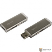 USB 2.0 Apacer 64Gb Flash Drive AH33A AP64GAH33AS-1 Silver, Metal case