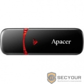 USB 2.0 Apacer 64Gb Flash Drive AH333 AP64GAH333B-1 Black
