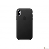 MRWM2ZM/A Apple iPhone XS Leather Case - Black
