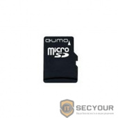 Micro SecureDigital 4Gb QUMO QM4GMICSDHC10 {MicroSDHC Class 10, SD adapter}