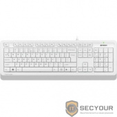 Клавиатура A-4Tech Fstyler FK10 WHITE белый/серый USB [1147536]