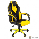 Офисное кресло Chairman   game 17 Россия экопремиум черный/желтый  (7028515)