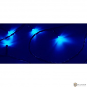 NEON-NIGHT (303-013) Гирлянда &quot;Твинкл Лайт&quot; 4 м, темно-зеленый ПВХ, 25 LED, цвет: Синий