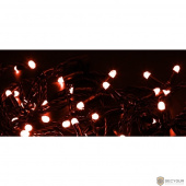 Neon-night 305-242 Гирлянда Нить 10м, с эффектом мерцания, черный ПВХ, 24В, цвет: Красный