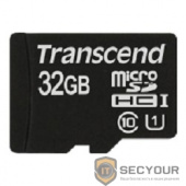 Micro SecureDigital 32Gb Transcend TS32GUSDU1 {MicroSDHC Class 10 UHS-I, SD adapter}