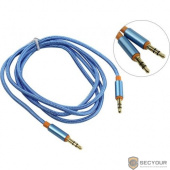Defender Аудио-кабель JACK01-03 Синий JACK M- JACK M, 1,2м (87512)		