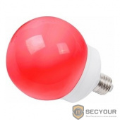 Neon-night 405-132 Лампа шар e27 12 LED  O 100мм красная