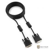 Кабель DVI-D single link Cablexpert, 19M/19M, 4.5м, черный, экран, феррит.кольца (CC-DVI-BK-15)