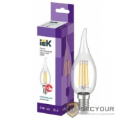 Iek LLF-CB35-5-230-40-E14-CL Лампа LED СВ35 св.н/ветру 5Вт 230В 4000К E14 серия 360°