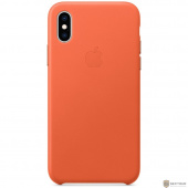 MVFQ2ZM/A Apple iPhone XS Leather Case - Sunset