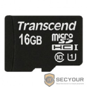 Micro SecureDigital 16Gb Transcend TS16GUSDU1 {MicroSDHC Class 10 UHS-I, SD adapter}