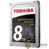 8TB Toshiba X300 (HDWF180UZSVA) {SATA 6.0Gb/s, 7200 rpm, 128Mb buffer, 3.5&quot;}