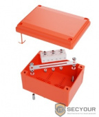 DKC FSK20410 Коробка пластиковая FS с гладкими стенками и клеммниками IP56,150х110х70мм,4р, 450V,32A,10мм.кв, нерж.контакт