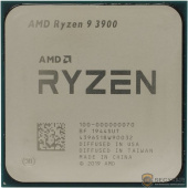 CPU AMD Ryzen 9 3900 OEM {3.1GHz up to 4.3GHz/12x512Kb+64Mb, 12C/24T, Matisse, 7nm, 65W, unlocked, AM4}