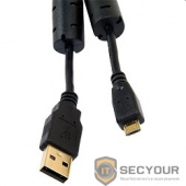 Defender USB08-06PRO USB 2.0 кабель для соед. 1.8м  А(M)-microB(M)  позол. конт., 2фер.фил.  (87442)