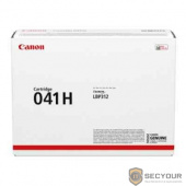 Canon Cartridge 041H Bk 0453C002 Тонер-картридж для Canon  i-SENSYS LBP312x. Чёрный. 20 000 страниц. (GR)