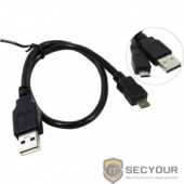 ORIENT MU-203, Кабель USB 2.0, Am - micro-Bm (5pin), 0.3 м, черный
