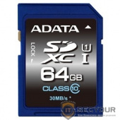 SecureDigital 64Gb A-DATA ASDX64GUICL10-R {SDXC Class 10, UHS-I}