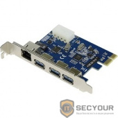 ORIENT VA-3U3A88PE OEM  PCI-Ex1, USB3.0, 3 port-ext+LAN UTP10/100/1000Mbps&quot;