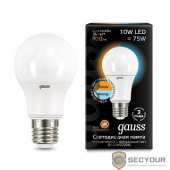 GAUSS 102502110-T Светодиодная лампа LED A60 10W E27 930lm 2700K/4100K CTC 1/10/50 
