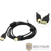 Exegate EX138946RUS Кабель USB 2.0 A--&gt;B 1.8м Exegate 2 фильтра, позолоченные контакты