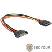 Cablexpert Удлинитель кабеля питания SATA 15pin(M)/15pin(F), 30см (CC-SATAMF-01)