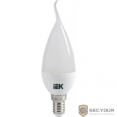 Iek LLE-CB35-5-230-40-E14 Лампа светодиодная ECO CB35 свеча на ветру 5Вт 230В 4000К E14 IEK
