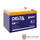 Delta GX 12-12 Xpert (12 А\ч, 12В) свинцово- кислотный аккумулятор  