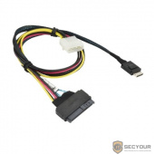 Кабель SuperMicro CBL-SAST-0956 55cm OCuLink to U.2 PCIE SFF-8639 with Power Cable
