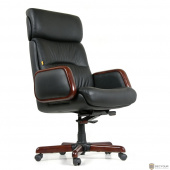 Офисное кресло Chairman   417    Россия    кожа черная	(6082581)