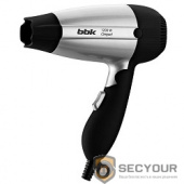 BBK BHD1200 (B/S) Фен черный/серебро  
