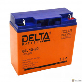Delta GEL 12-20 (12V/20Ач) свинцово- кислотный аккумулятор  