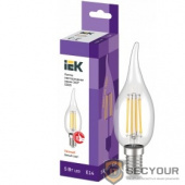 Iek LLF-CB35-5-230-30-E14-CL Лампа LED СВ35 св.н/ветру 5Вт 230В 3000К E14 серия 360°