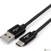 Cablexpert Кабель USB 2.0 CC-S-USBC01Bk-1.8M, AM/Type-C, серия Silver, длина 1.8м, черный, блистер