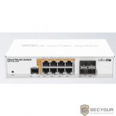 MikroTik CRS112-8P-4S-IN маршрутизатор 8х10/100/1000 Ethernet, 4 x SFP ports