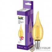 Iek LLF-CB35-5-230-30-E14-CLG Лампа LED СВ35 св.н/в зол. 5Вт 230В 2700К E14 серия 360°