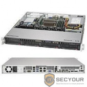 Серверная платформа 1U SATA BLACK SYS-5019S-MN4 SUPERMICRO