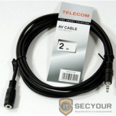 Telecom (TAV7179-2M) Удлинитель звуковой 3.5mm Jack M - 3.5mm Jack F) 2.0м