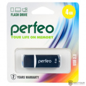 Perfeo USB Drive 4GB C02 Black PF-C02B004