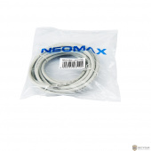 NEOMAX (NM13601-050) Шнур коммут. UTP 5м., гибкий, cat.6, серый,  многожильный