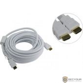 Aopen Кабель HDMI 19M/M ver 2.0, 10М, 2 фильтра, белый  &lt;ACG711DW-10M&gt;