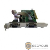 Espada Контроллер PCI to 2 RS232 порт (2 COM/SERIAL port), чип PIO9835, FG-PIO9835-2S-01-BU01, (31409)
