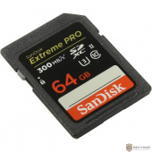 SecureDigital 64Gb SanDisk SDSDXPK-064G-GN4IN {MicroSDHC Class 10 UHS-II U3, Extreme Pro, SD adapter, USB3.0 Reader}