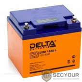 Delta DTM 1240 L (40 А\ч, 12В) свинцово- кислотный аккумулятор  