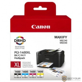Canon PGI-1400XL BK/C/M/Y Картридж струйный для MAXIFY МВ2040 и МВ2340, Multipack (GQ)