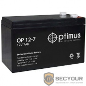 Optimus OP1207 Батарея 12V/7Ah (для охранно-пожарных систем)